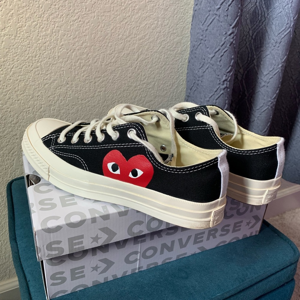 CDG converse low tops